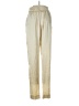 Chloé 100% Silk Metallic Gold Ivory Silk Pants Size EU (FR) 34 / US 2 - photo 2