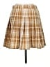 Haute Monde Plaid Brown Casual Skirt Size S - photo 2