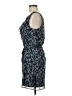 Xhilaration 100% Polyester Floral Blue Cocktail Dress Size M - photo 5