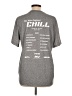 Nike 100% Polyester Gray Active T-Shirt Size L - photo 2