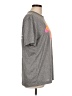Nike 100% Polyester Gray Active T-Shirt Size L - photo 4