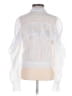 Self-Portrait White Long Sleeve Blouse Size 2 - photo 2