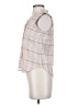 Ann Taylor Plaid Ivory Sleeveless Blouse Size XXS - photo 5