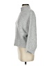 William Rast Metallic Silver Gray Turtleneck Sweater Size XS - photo 5