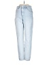 Express Hearts Blue Jeans Size 2 - photo 1