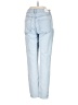 Express Hearts Blue Jeans Size 2 - photo 2
