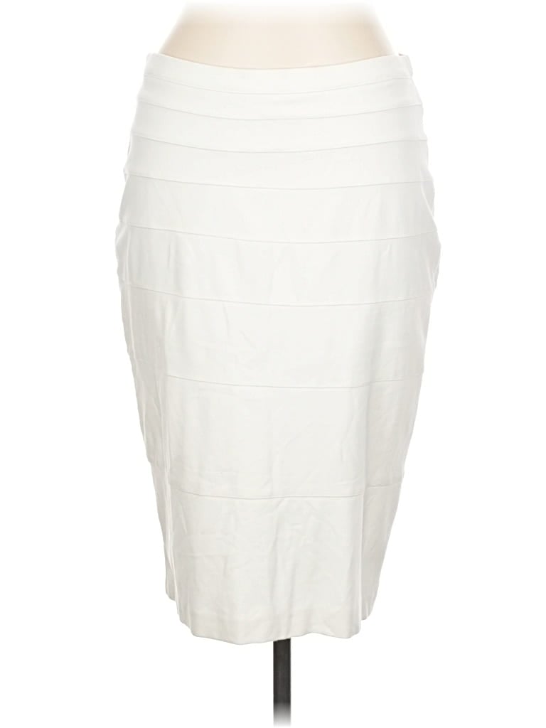 Pre-owned Thalian Casual Skirt In White