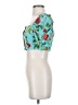 Signature 8 Teal Short Sleeve Blouse Size S - photo 5