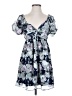 Lulus 100% Polyester Floral Blue Cocktail Dress Size XS - photo 1