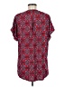 Dana Buchman Red Short Sleeve Blouse Size M - photo 2