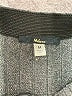 Milano Solid Gray Formal Skirt Size M - photo 4