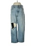 Madewell Color Block Blue Jeans Size 27 waist (petite) - photo 1