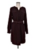 Mossimo 100% Polyester Chevron-herringbone Burgundy Casual Dress Size M - photo 1