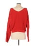 Belle Du Jour 100% Polyester Red Pullover Sweater Size M - photo 2
