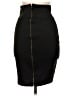 Discreet Solid Black Formal Skirt Size M - photo 2