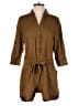 Old Navy Solid Brown Romper Size S - photo 1
