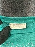 Bobbie Brooks Hearts Teal Pullover Sweater Size 10 - 12 - photo 3