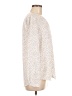 dalia Polka Dots Ivory Long Sleeve Blouse Size M - photo 4