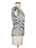 Nicole Miller Collection Silver Short Sleeve Blouse Size P (petite) - photo 4