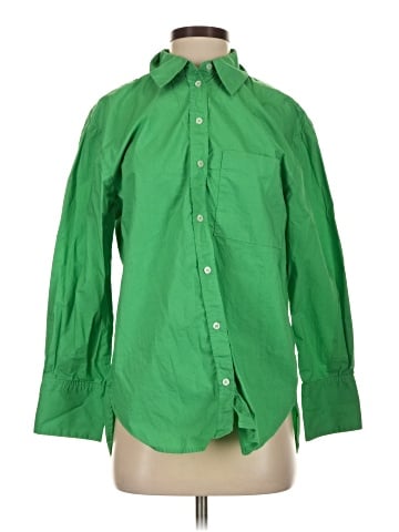 MNG Long Sleeve Button-Down Shirt (view 1)