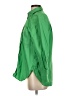 MNG Solid Green Long Sleeve Button-Down Shirt Size 0 - photo 5