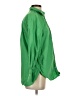 MNG Solid Green Long Sleeve Button-Down Shirt Size 0 - photo 4