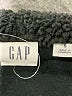 Gap 100% Polyester Black Zip Up Hoodie Size S - photo 7