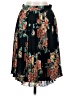 Assorted Brands Floral Black Casual Skirt Size XXS - photo 1