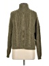 DAZY 100% Polyester Green Turtleneck Sweater Size M - photo 1