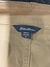 Eddie Bauer Solid Yellow Khaki Shorts Size 16 - photo 3