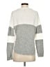 Alya Color Block Gray Pullover Sweater Size S - photo 2