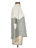 Alya Color Block Gray Pullover Sweater Size S - photo 4