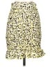 Vero Moda Print Yellow Casual Skirt Size XS - photo 2