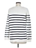 Ann Taylor Stripes White Pullover Sweater Size M - photo 2