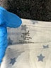 Aden + Anais Stars Blue Short Sleeve Onesie Size 0-3 mo - photo 3