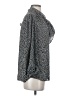 Max Studio 100% Polyester Polka Dots Silver 3/4 Sleeve Blouse Size S - photo 4