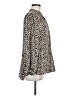 Amuse Society Animal Print Ivory Long Sleeve Blouse Size M - photo 4