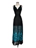 Unbranded Teal Black Cocktail Dress Size XXS (estimated) - photo 1