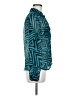Timing 100% Polyester Teal Long Sleeve Blouse Size M - photo 4