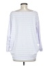 Lands' End White 3/4 Sleeve Top Size M - photo 2