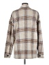 Pink Lily 100% Polyester Plaid Tan Coat Size M - photo 2