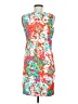 Alyx Limited Print Orange Cocktail Dress Size 8 - photo 2