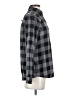 Burton 100% Cotton Checkered-gingham Gray Long Sleeve Button-Down Shirt Size XS - photo 4