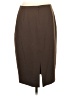 Tahari Solid Brown Formal Skirt Size 4 - photo 2