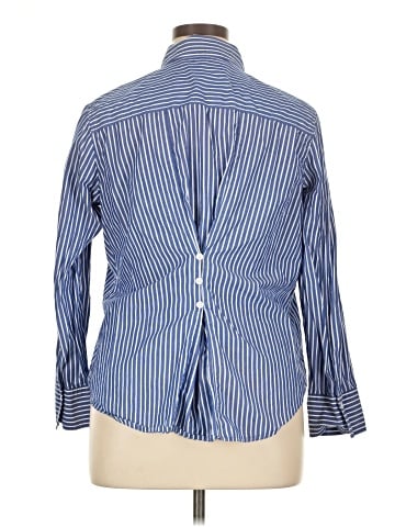Elizabeth and James Long Sleeve Button-Down Shirt (view 2)