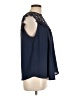Unbranded Blue Sleeveless Blouse Size L - photo 4
