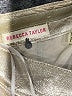 Rebecca Taylor Metallic Solid Gold Cocktail Dress Size 2 - photo 7