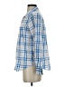 Joie 100% Cotton Plaid Blue Long Sleeve Button-Down Shirt Size S - photo 5