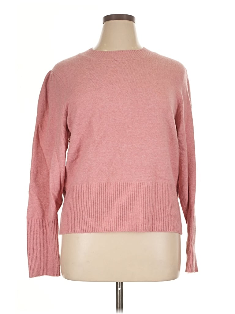 Pre-owned Jcrew Pullover Sweater In Pink