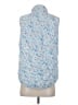 Coldwater Creek 100% Polyester Blue Vest Size S - photo 2